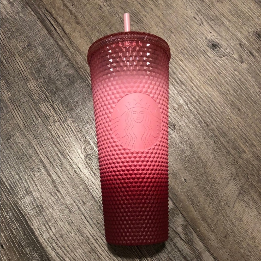 Starbucks gradient / ombré tumbler -pink
